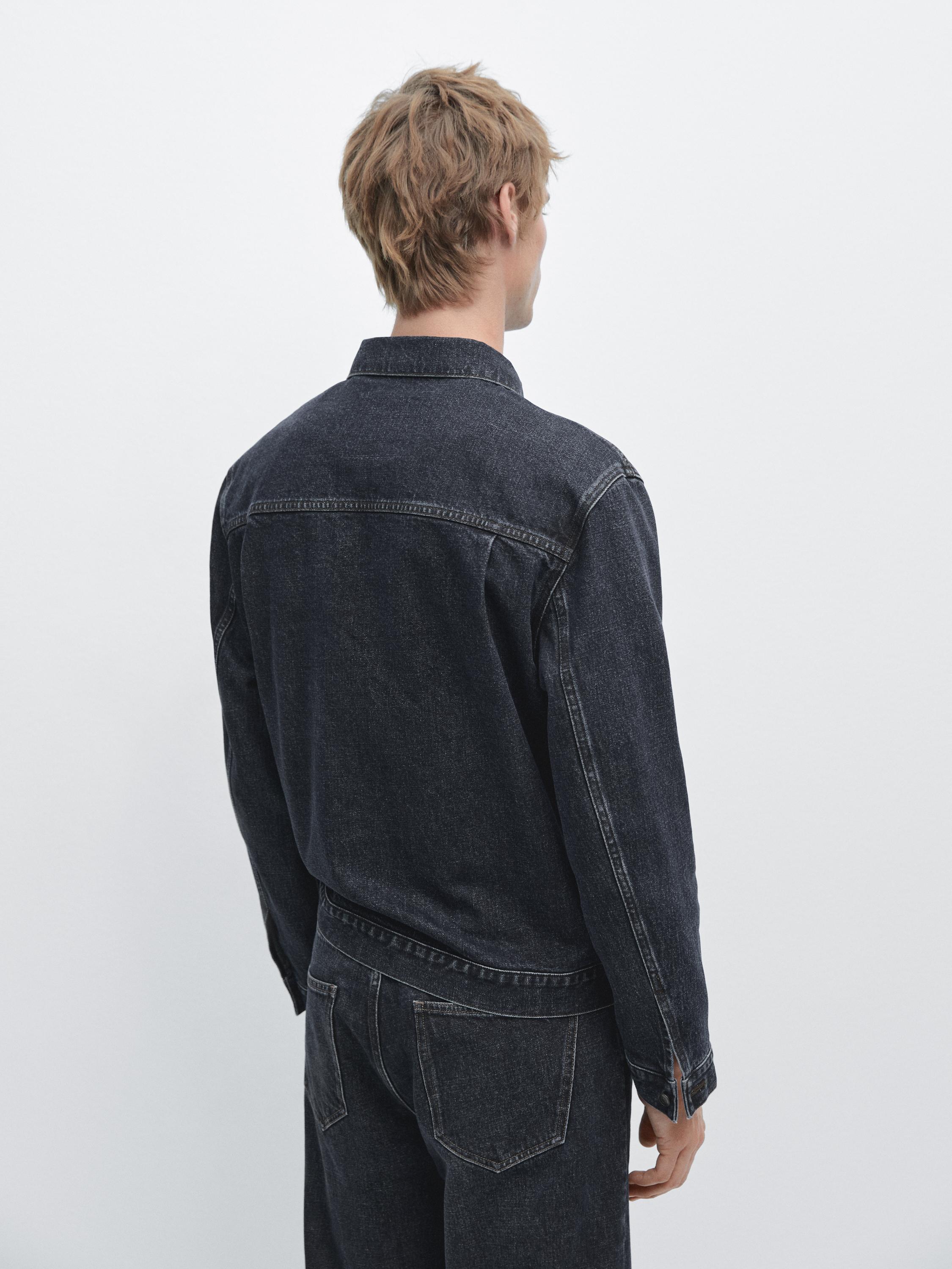 Denim trucker jacket