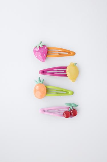 LOT DE QUATRE PINCES FRUITS - Multicolore de Zara - Image 3