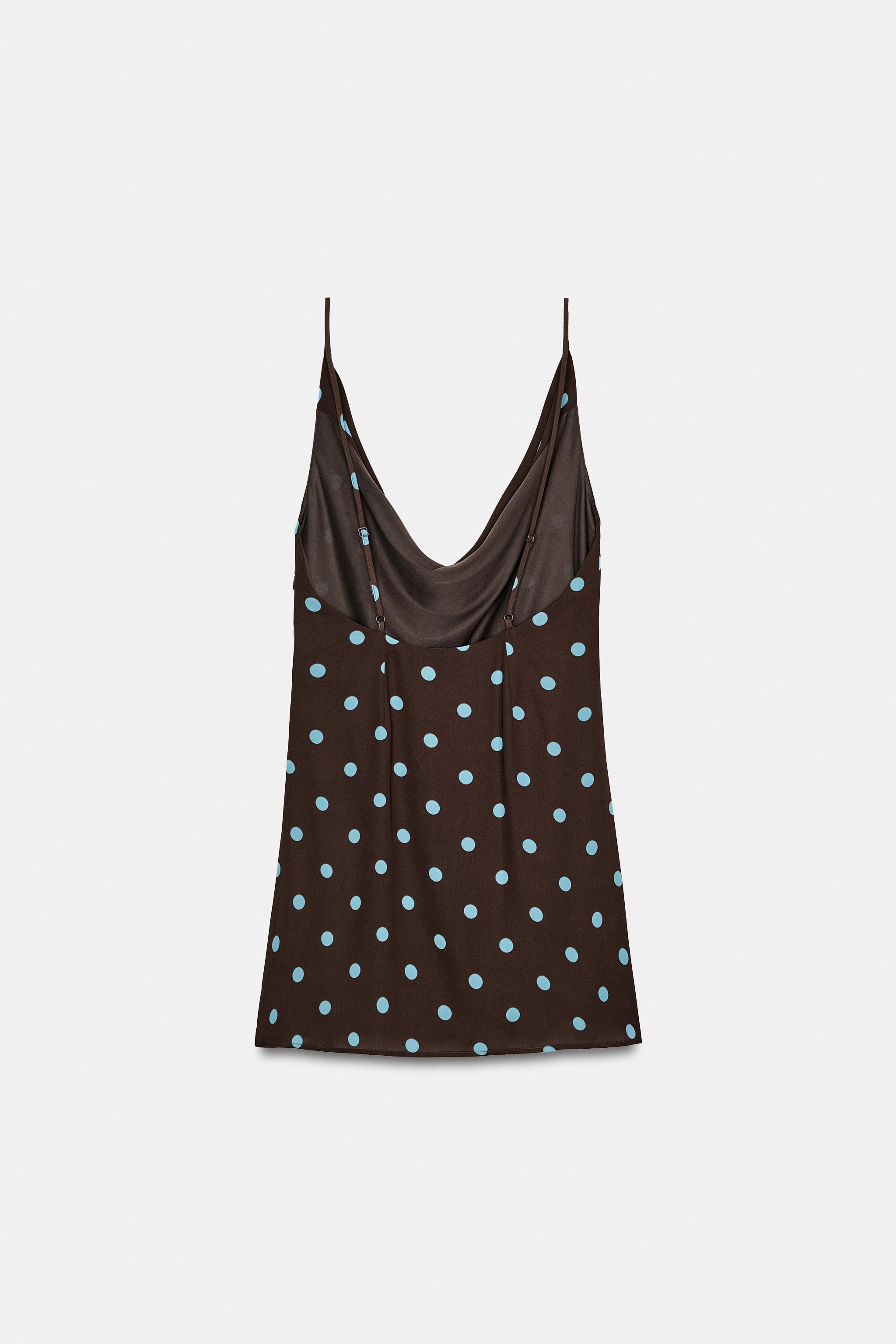 POLKA DOT MINI DRESS