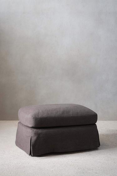 FOOTSTOOL 01 - Marrón de Zara