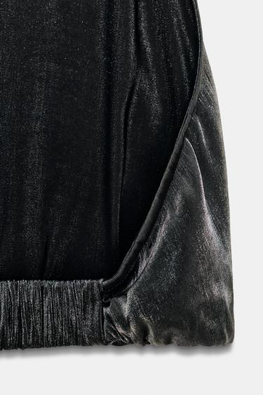 TOP HALTER ÉLASTIQUE - Noir de Zara - Image 8