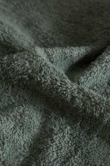 PACK OF COTTON HAND TOWELS (PACK OF 3) - Khaki by Zara - Image 7