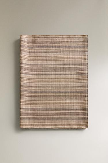 CHEMIN DE TABLE RAYURES - Gris / Marron clair de Zara - Image 4
