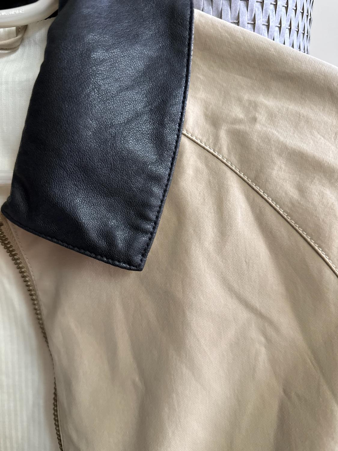 CONTRAST COLLAR OVERSHIRT - Image 5