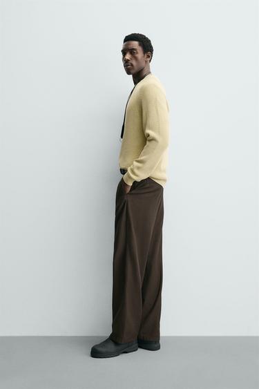 PULL STRUCTURÉ CANNELÉ - Rose de Zara - Image 3