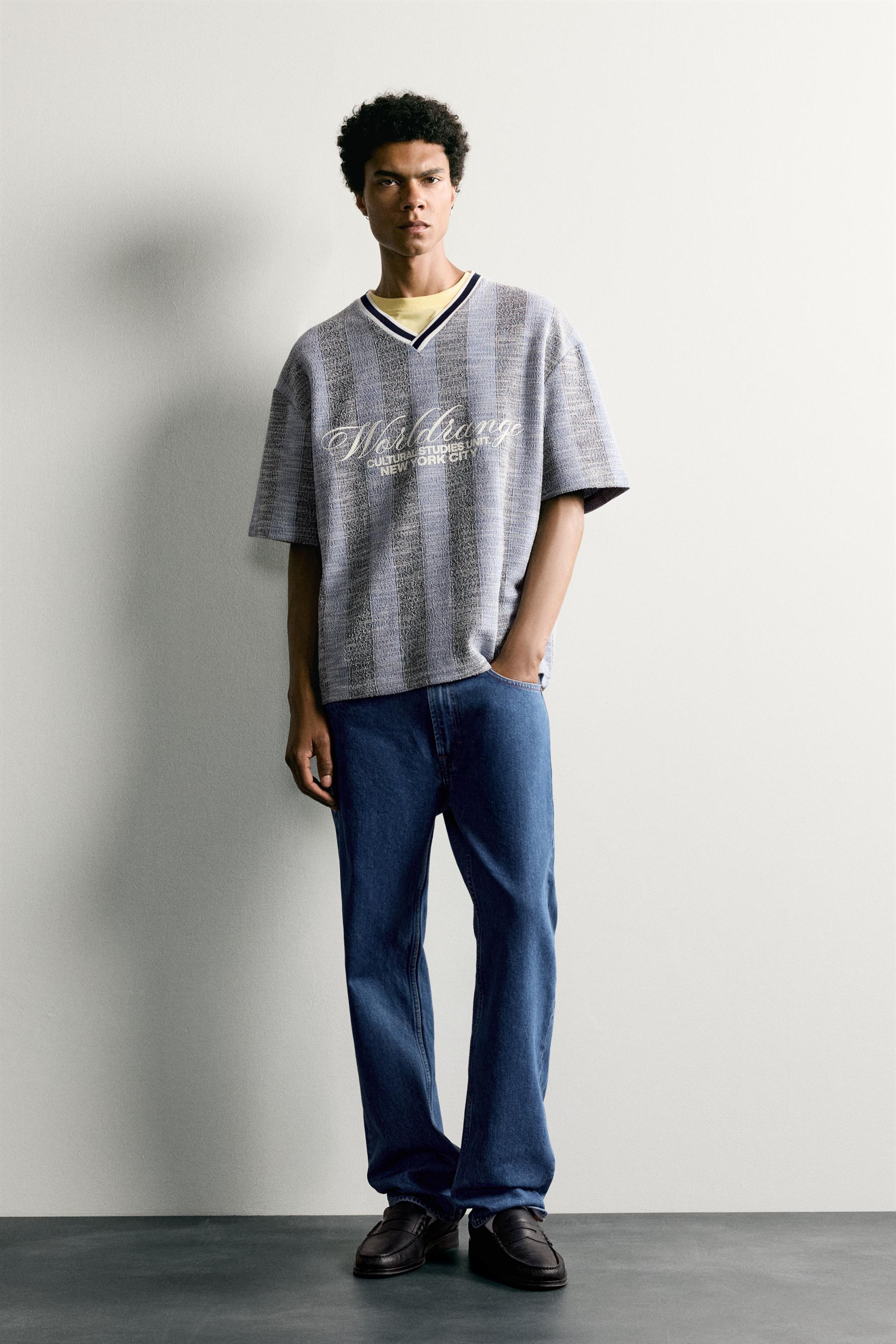 RETRO SOCCER JACQUARD EMBROIDERED SWEATSHIRT