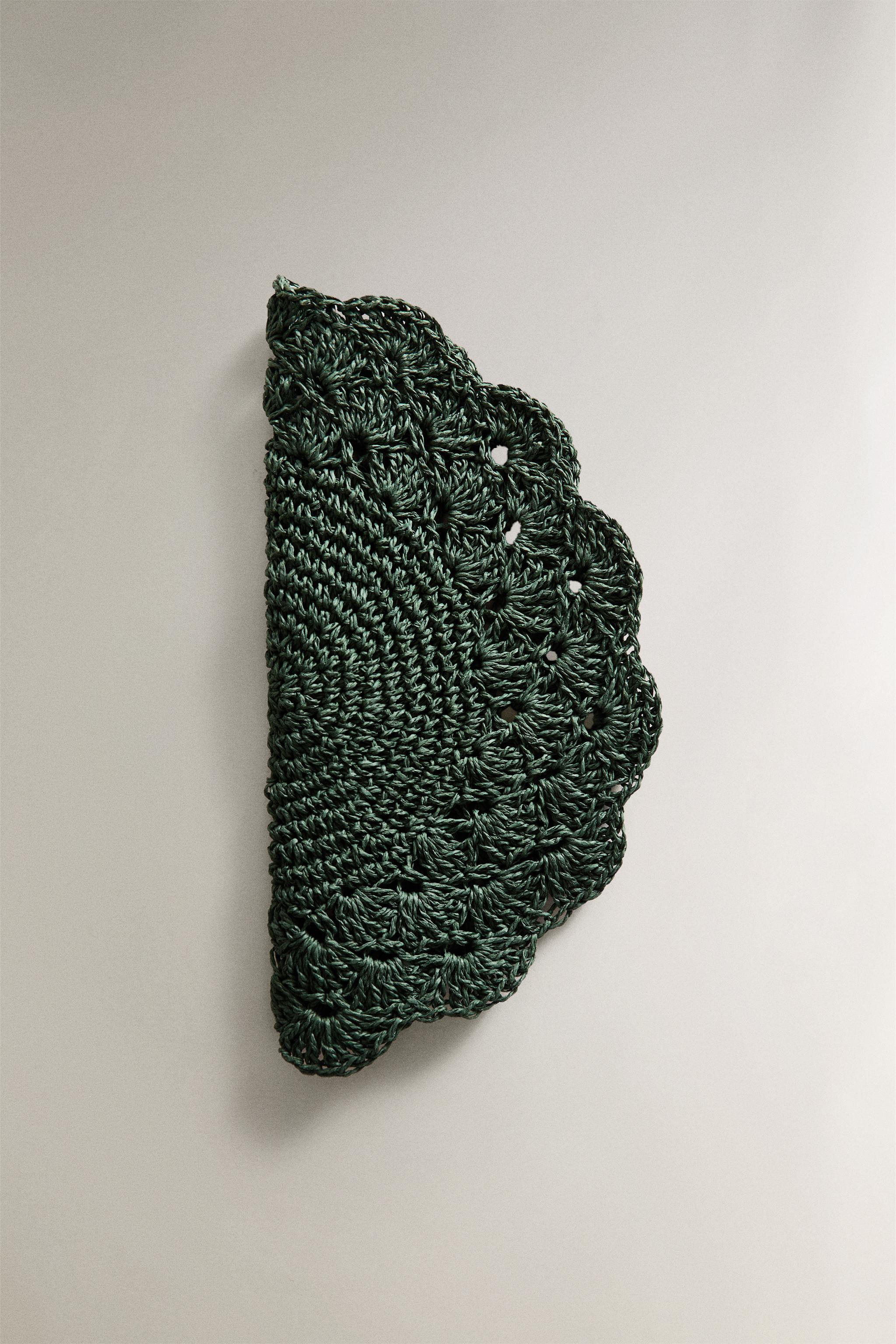 SET DE TABLE PAPIER TRESSÉ NOËL