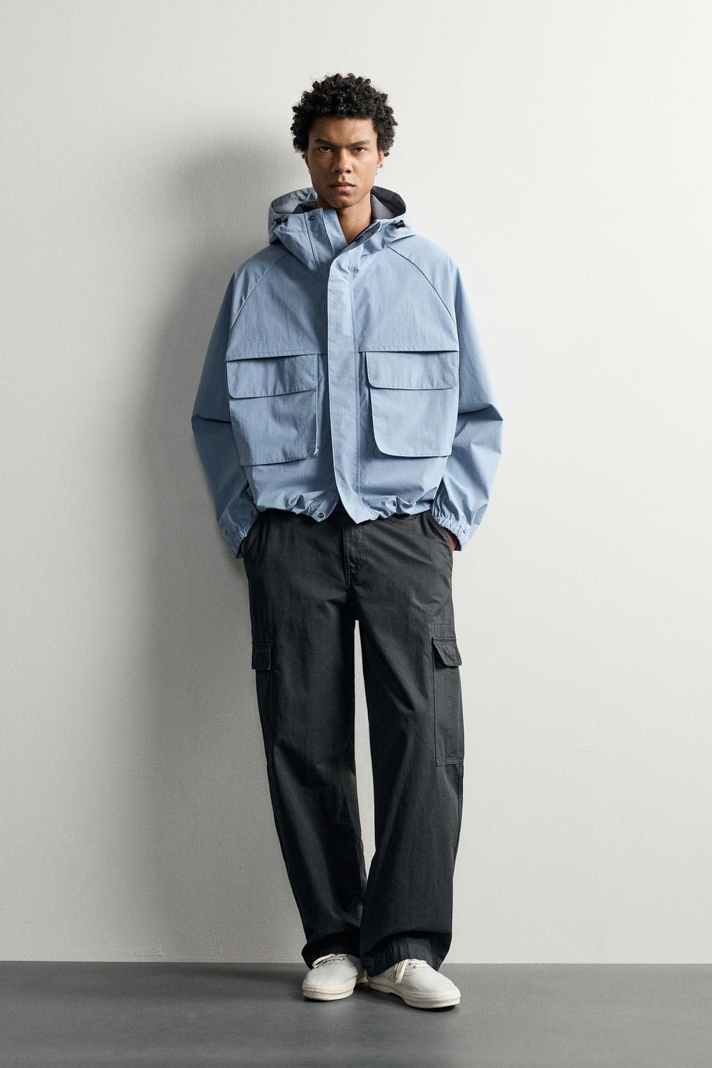 Zara Relaxed fit su itələyici jaket