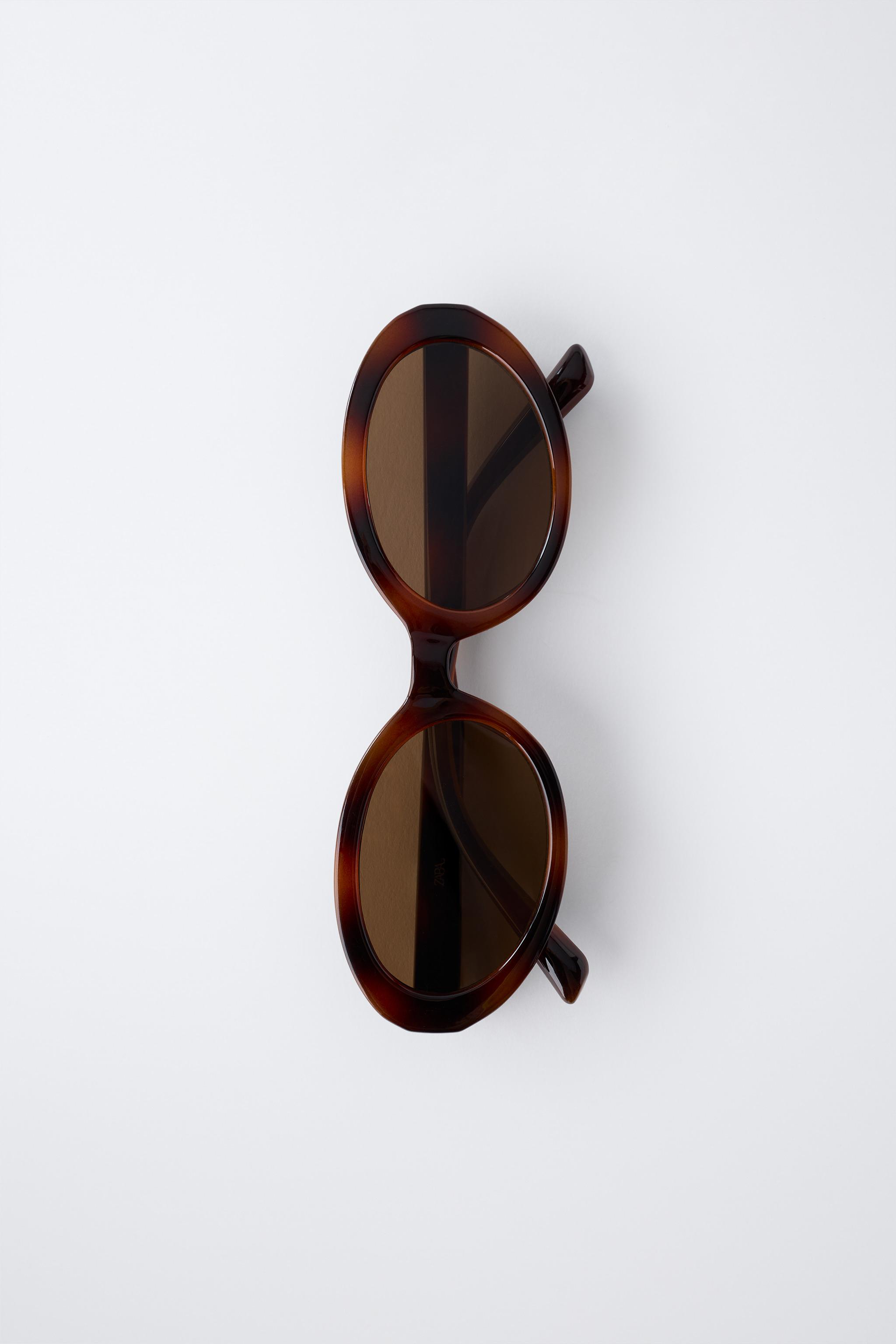 Детские солнцезащитные очки Zara OVAL PLASTIC SUNGLASSES — фото 4