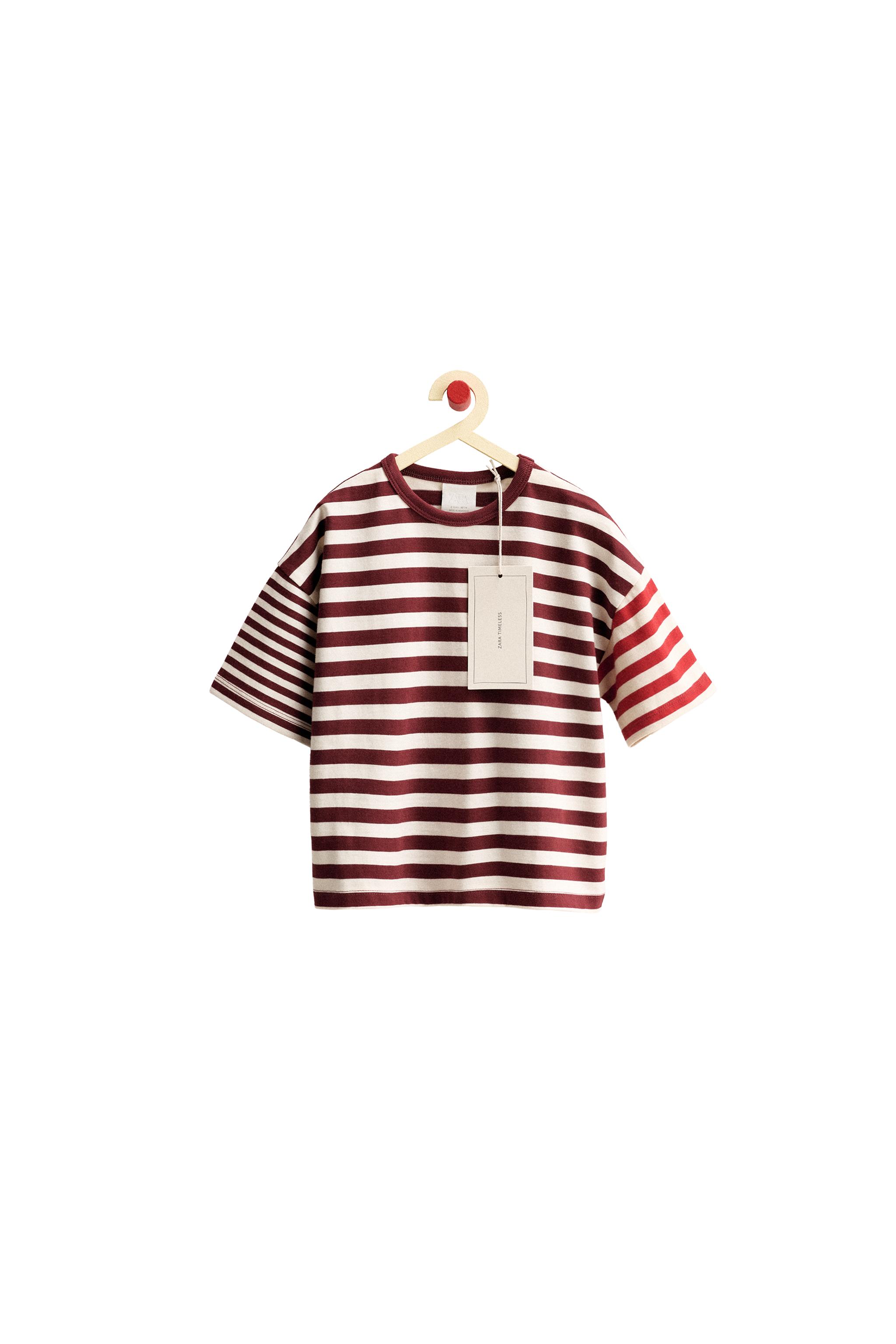 マルニTシャツ カットソー 46 赤 レッド 白 ホワイト ストライプ柄 manana suerte（マニャーナスエルテ） tシャツ Tシャツ レースプリント