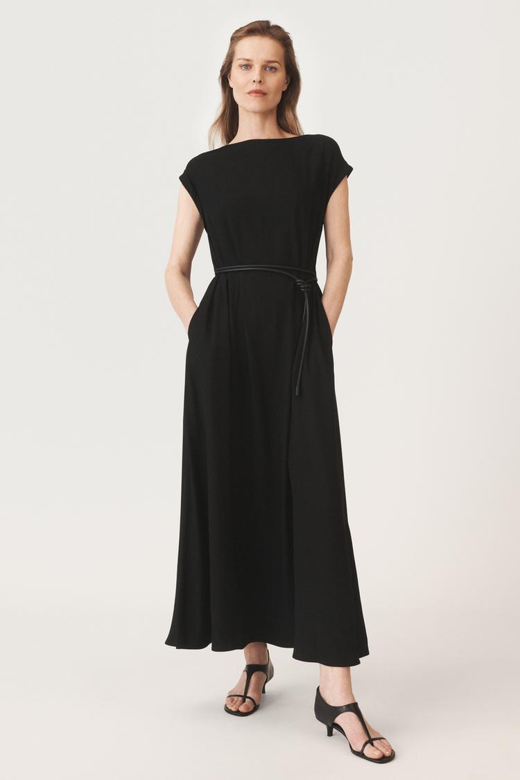 Vestito Lungo Zara Abito Zara Nero Lunghi Estivi Zara Abito Lungo