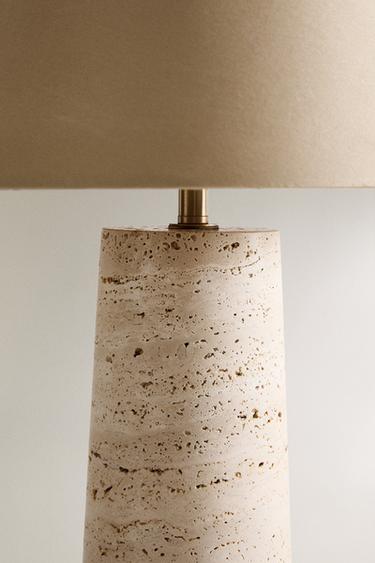 LAMPE DE TABLE MARBRE - Beige clair de Zara - Image 4