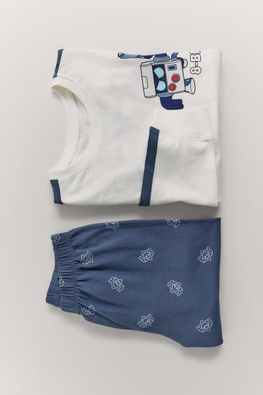 8-14 سنة/ بيجامة BRAWL STARS © SUPERCELL OY - أزرق الخاص بـ Zara