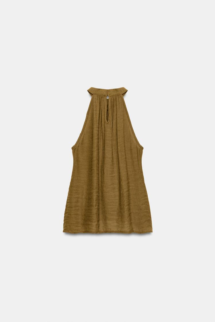 Top halter fruncido 3