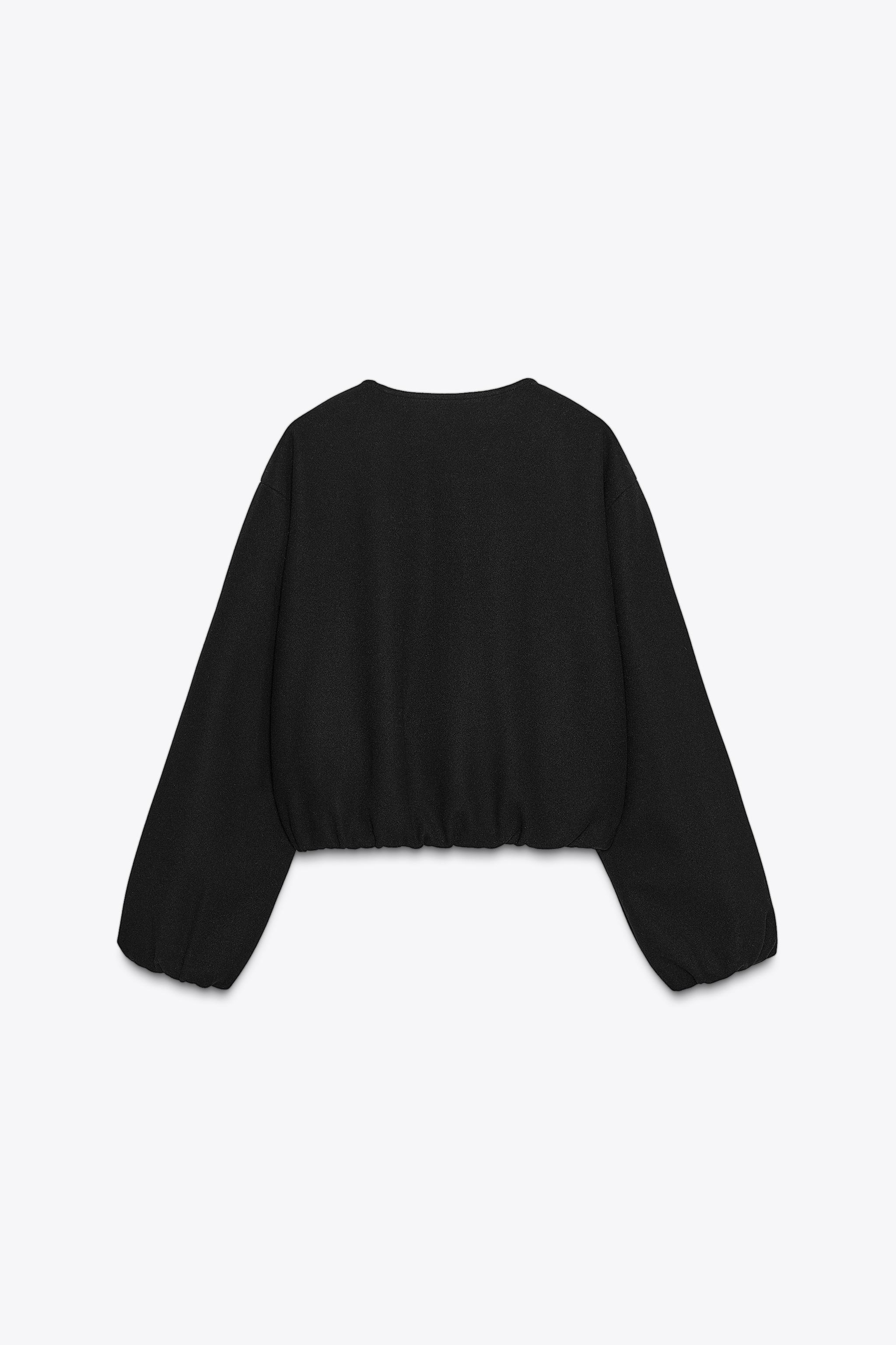 SOFT BOMBER JACKET - Ecru | ZARA United States