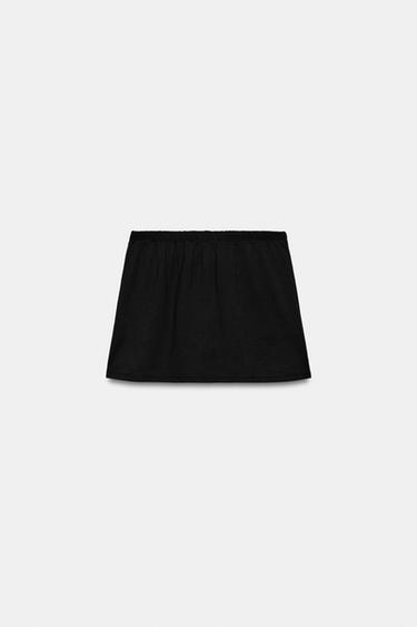 MINI JUPE-SHORT - Noir de Zara - Image 8