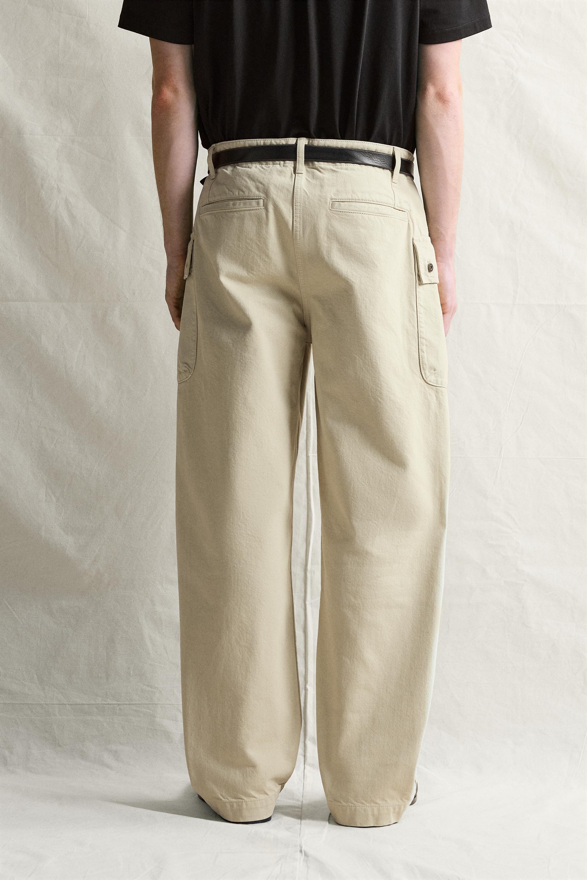 PANTALON CARGO COUPE DÉCONTRACTÉE