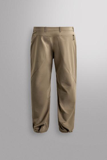 PANTALON TECHNIQUE GRAVEL - Marron de Zara - Image 8