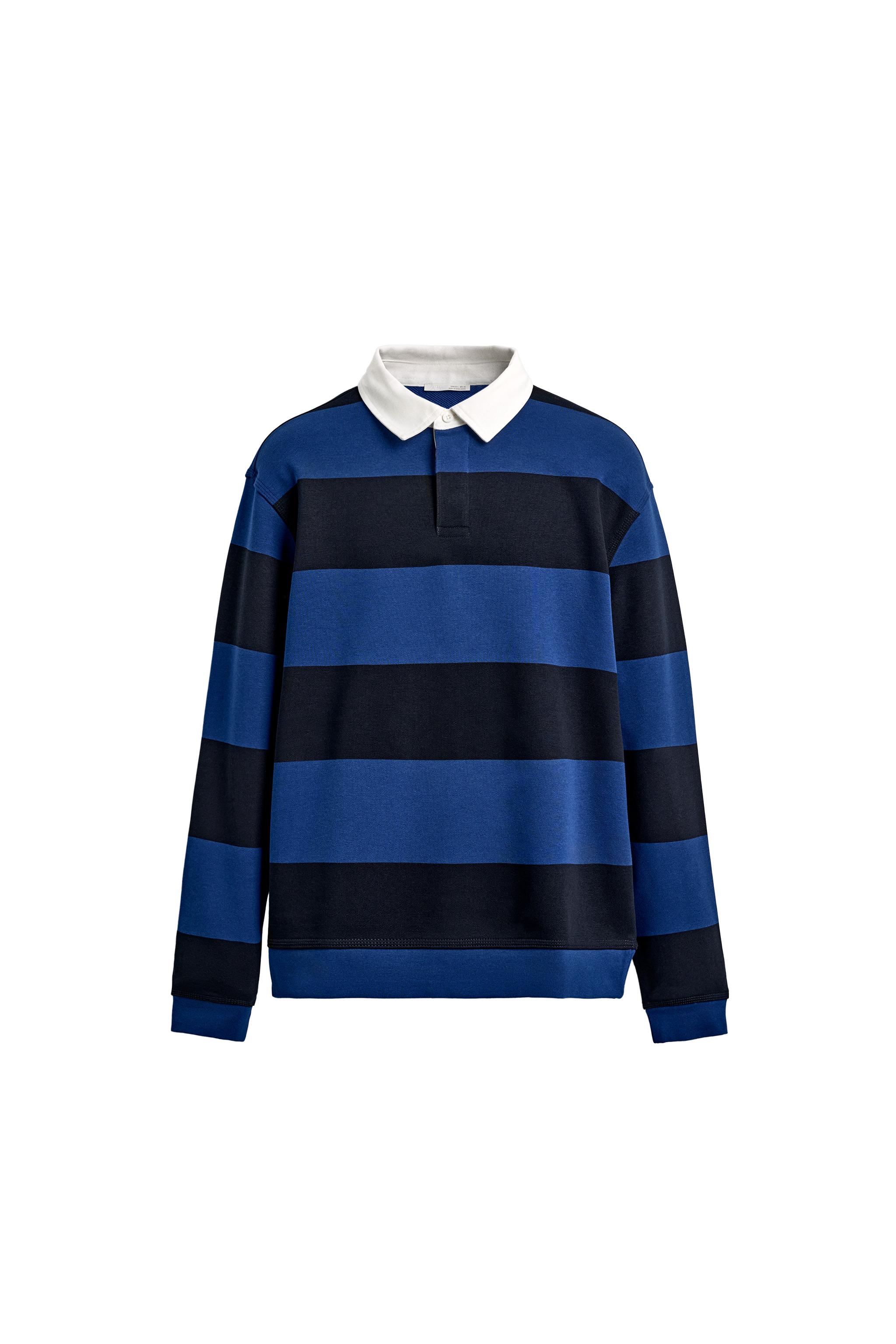 ZARA  ポロネックライダーススウェットシャツ ジッパーポロネックスウェットシャツ - エクリュ | ZARA Japan / 日本