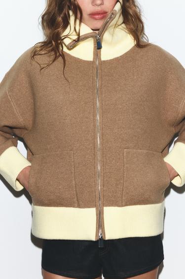 ZIP-UP KNIT CARDIGAN - Multicoloured by Zara - Image 2