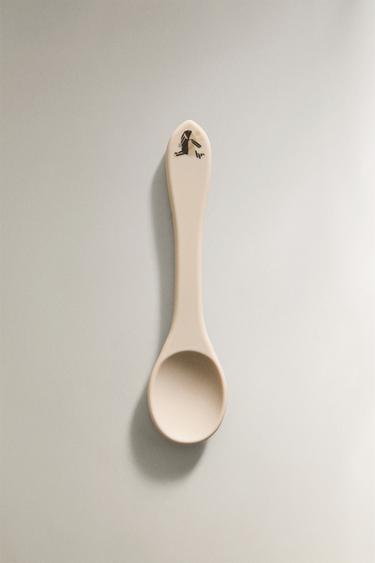 KIDS' RABBIT SILICONE SPOON - Multicoloured by Zara