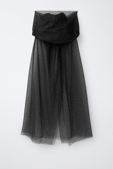 CAPE À CAPUCHE DÉGUISEMENT - Noir de Zara - Image 1
