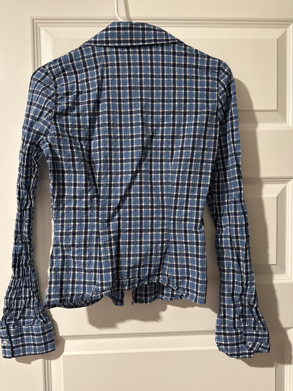 FITTED PLAID SHIRT - Image 3
