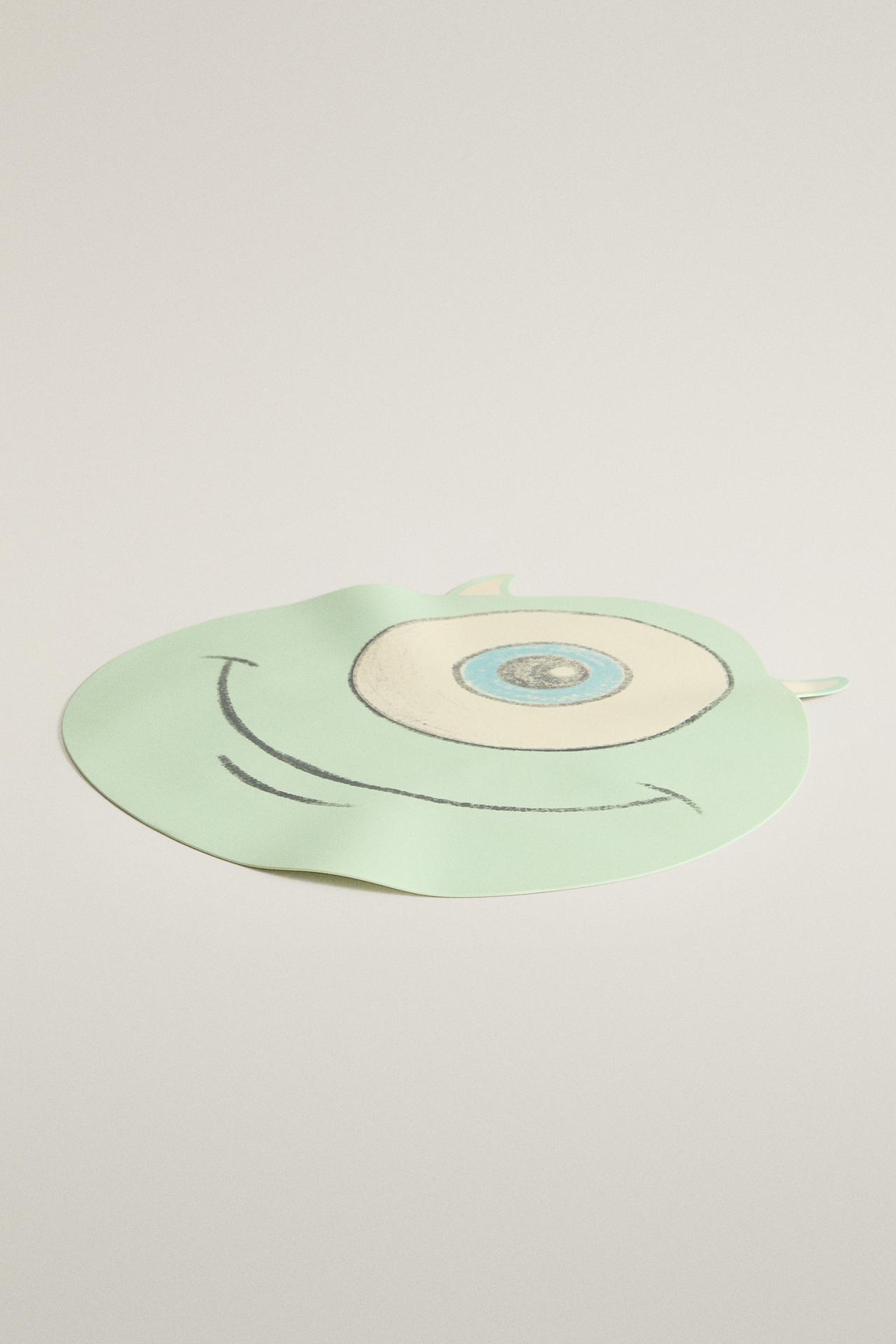 KIDS' MIKE MONSTERS, INC. ©DISNEY/PIXAR PLACEMAT — Green