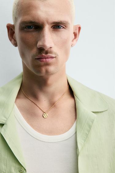 CHEMISE FLUIDE RELAXED FIT EFFET IRRÉGULIER - vert délavé de Zara - Image 4