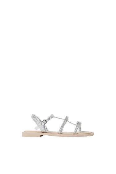 BEJEWELLED STRAPPY SANDALS