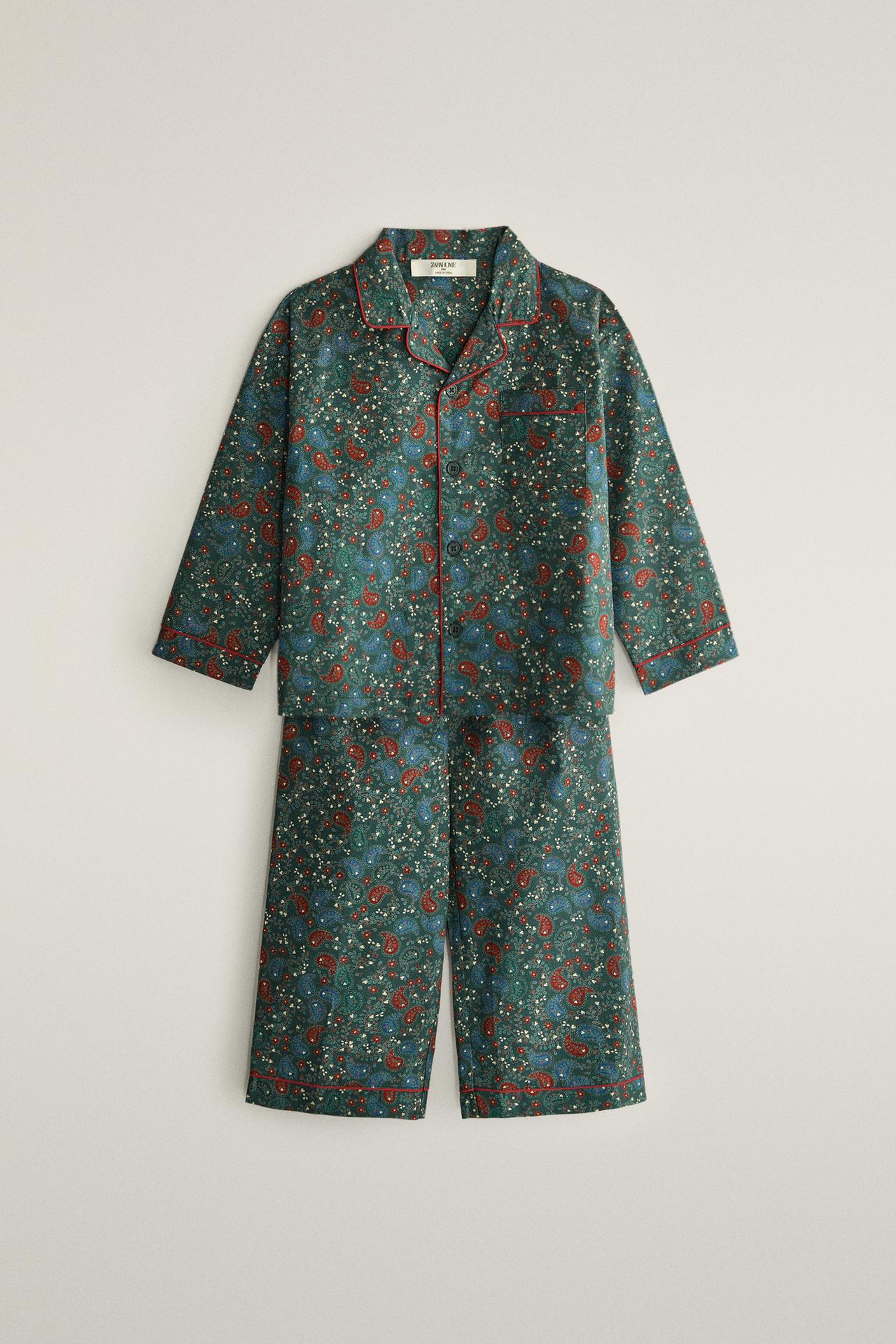 KIDS' CHRISTMAS PAISLEY PYJAMA