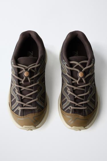 HIKING TRAINERS - Brown by Zara - Image 4