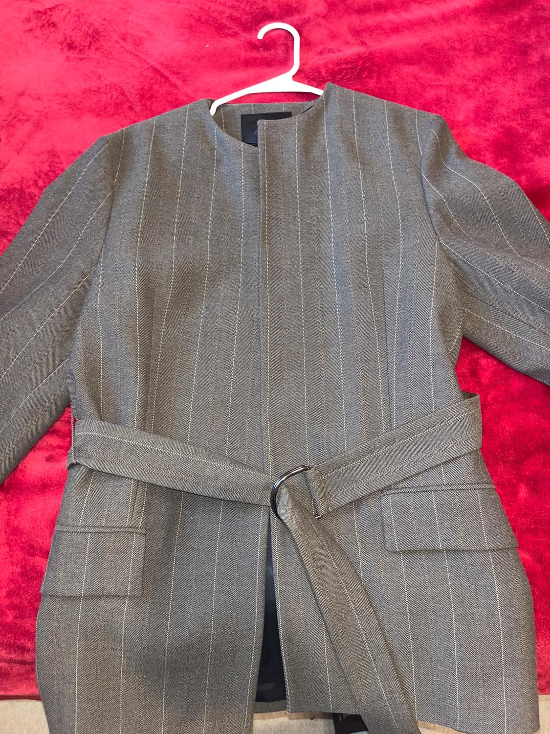 BLAZER RAYAS CINTURÓN&nbsp;ZW COLLECTION - Image 3