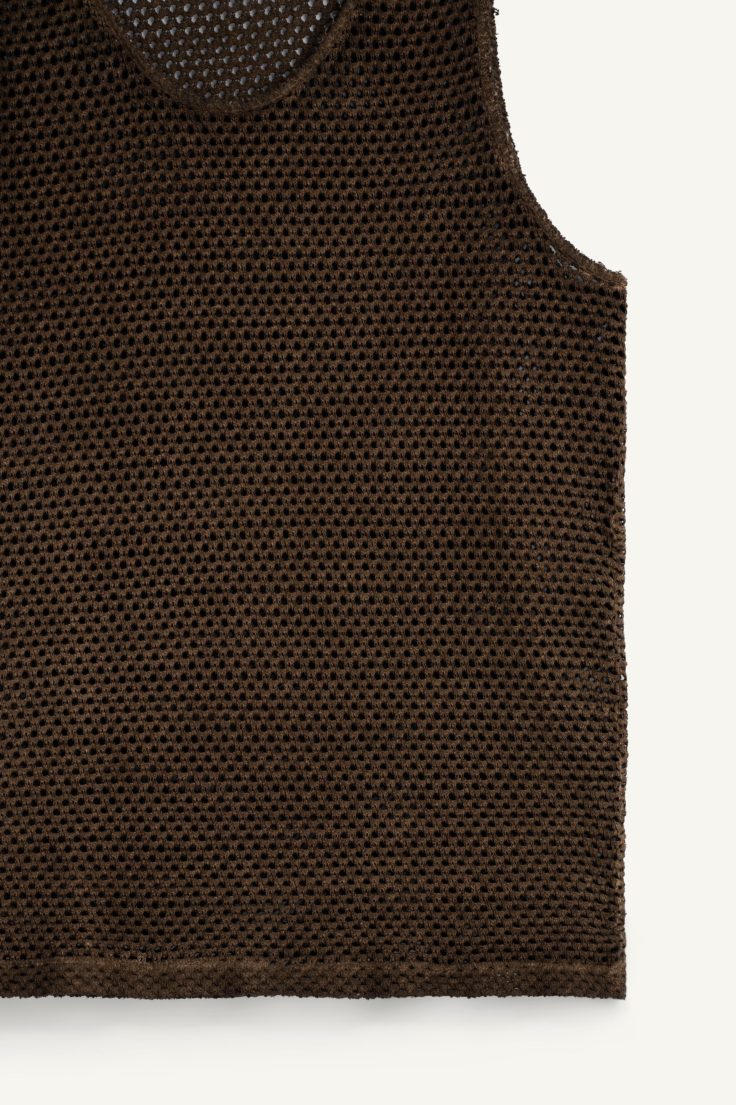 CROCHET KNIT TANK TOP