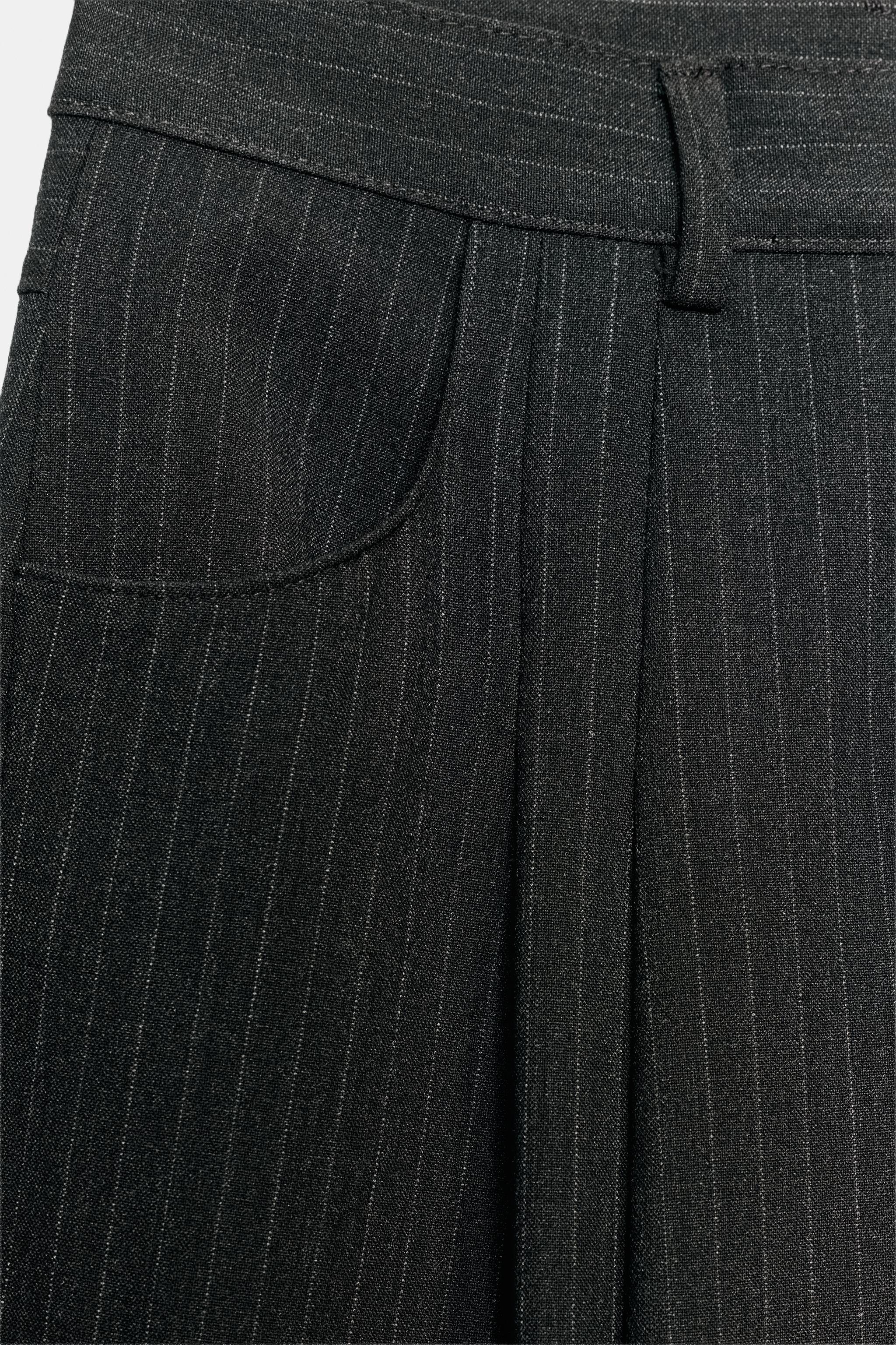 PANTALON BARREL RAYURES ZW COLLECTION