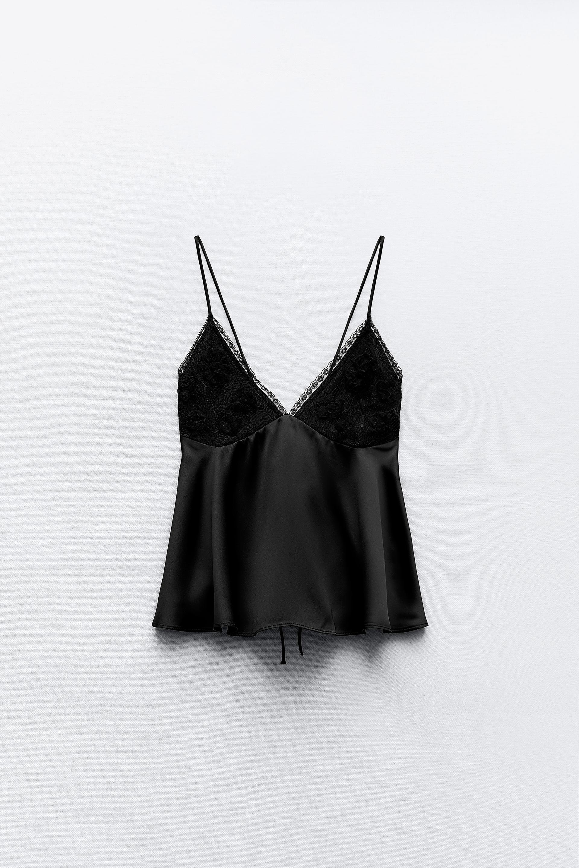 Silk & Lace Camisole Black – Love & Lustre