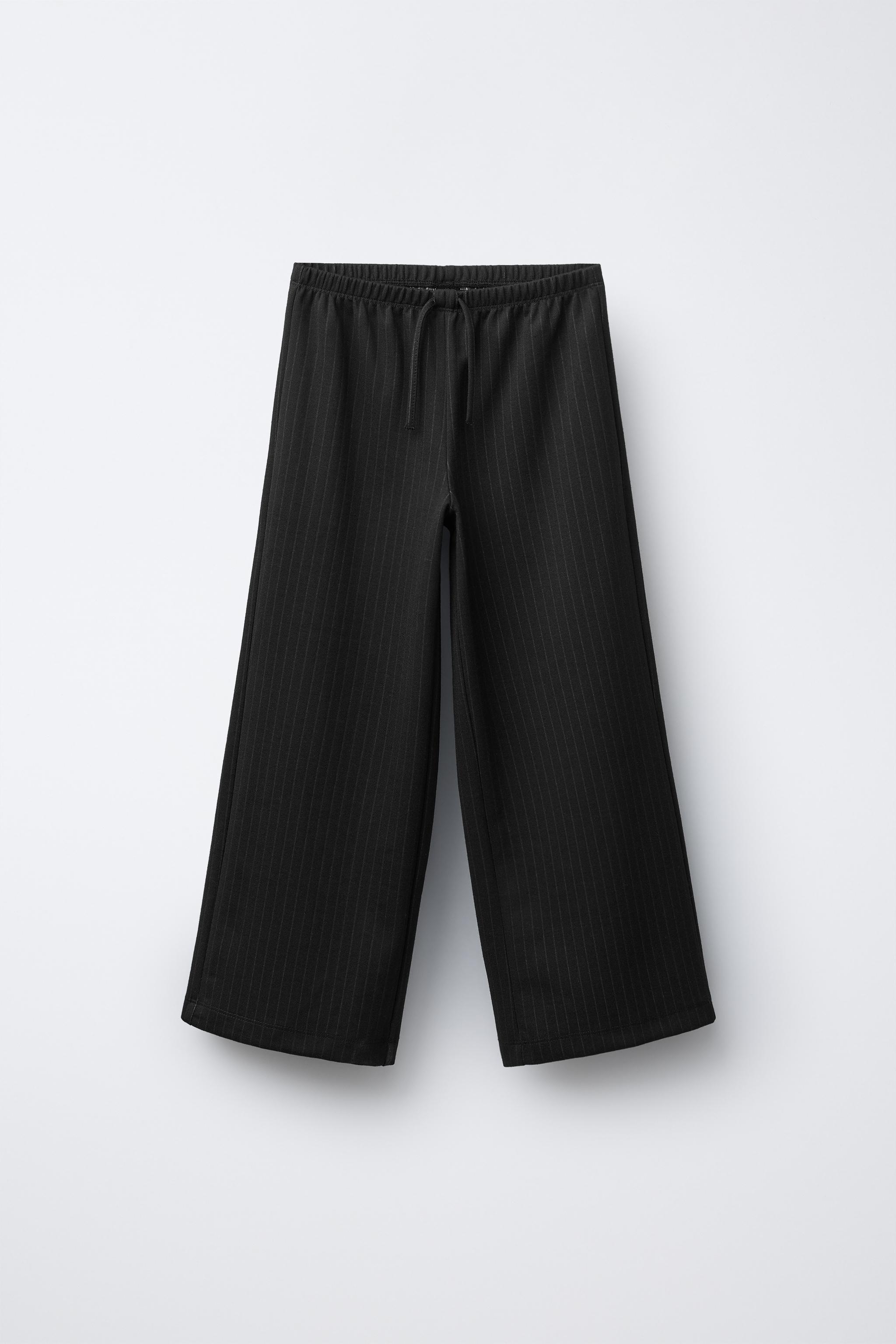 JACQUARD PANTS - Black | ZARA United States