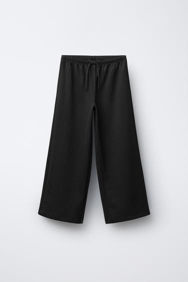 JACQUARD TROUSERS - Black by Zara - Image 0
