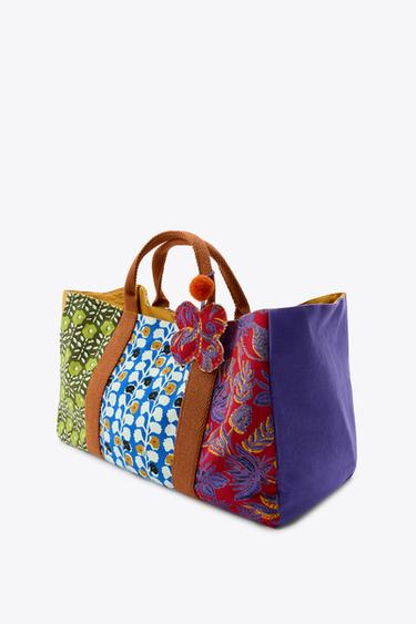 CHARM PRINTED BAG - Multicoloured by Zara