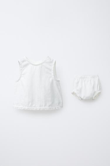 KAMISA ETA KULERO TXIKIA PUNTILLAREKIN LIHOAREKIN - Zuri hautsia, Zara-rena