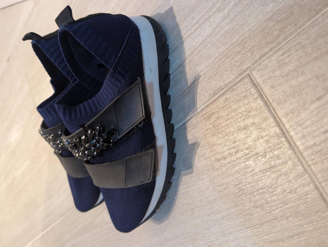 BEADED STRETCH SNEAKERS - Image 2
