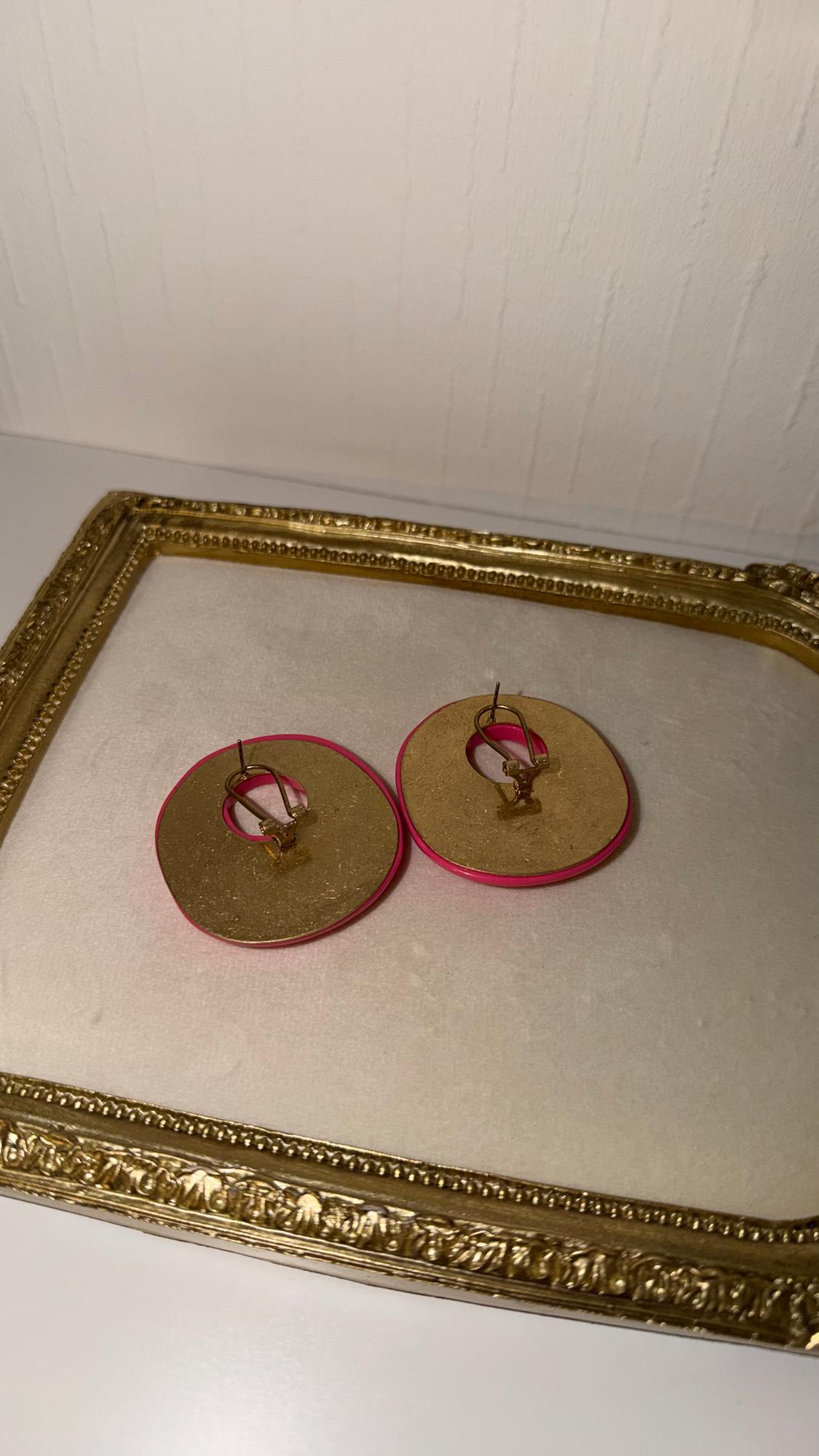 COLOURED RESIN EARRINGS - Image 2