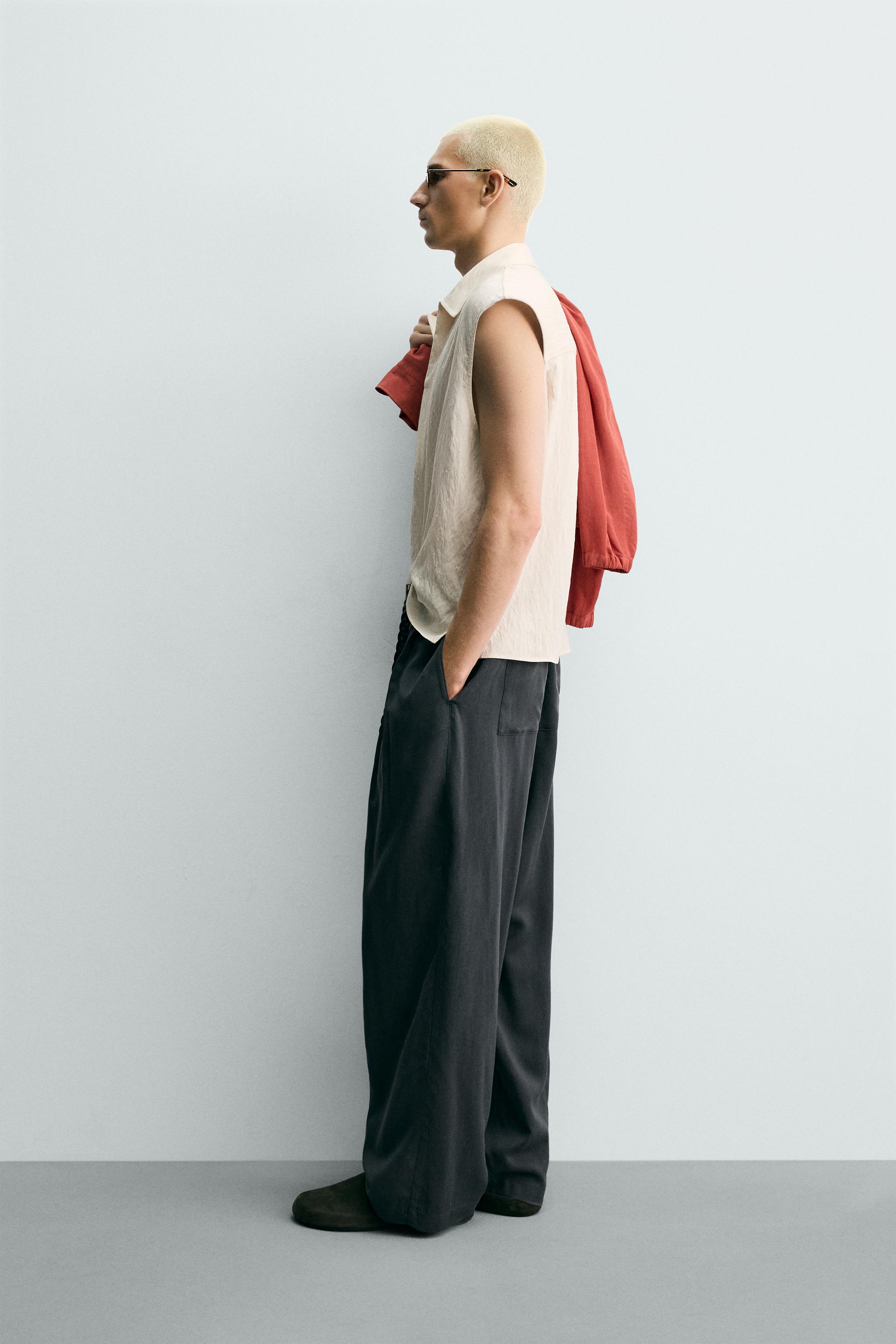 RELAXED FIT TANK POLO SHIRT