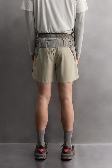 SHORT DE RUNNING TRAIL BIMATIÈRE 7" - Gris de Zara - Image 2