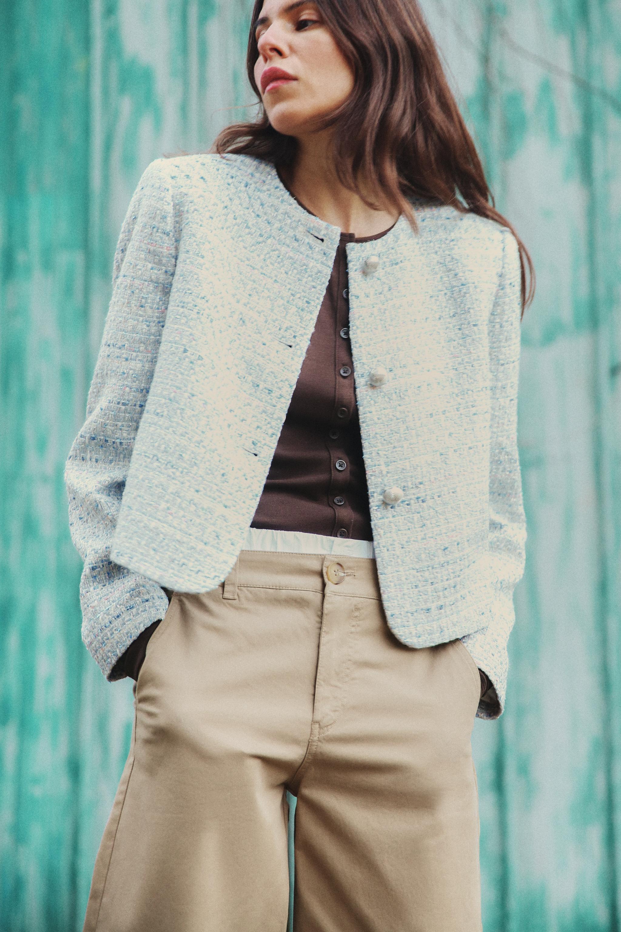 SHORT TEXTURED JACKET