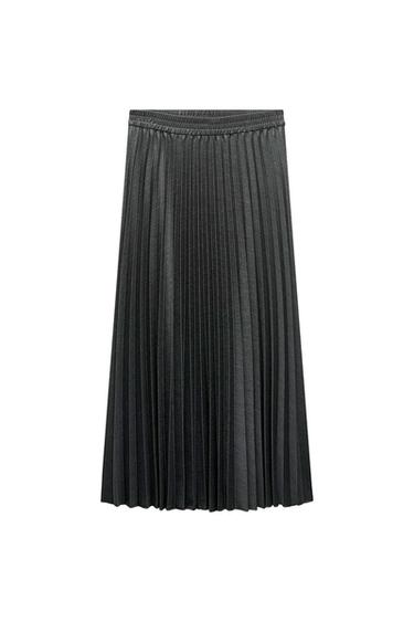 ZW COLLECTION PLEATED MIDI SKIRT