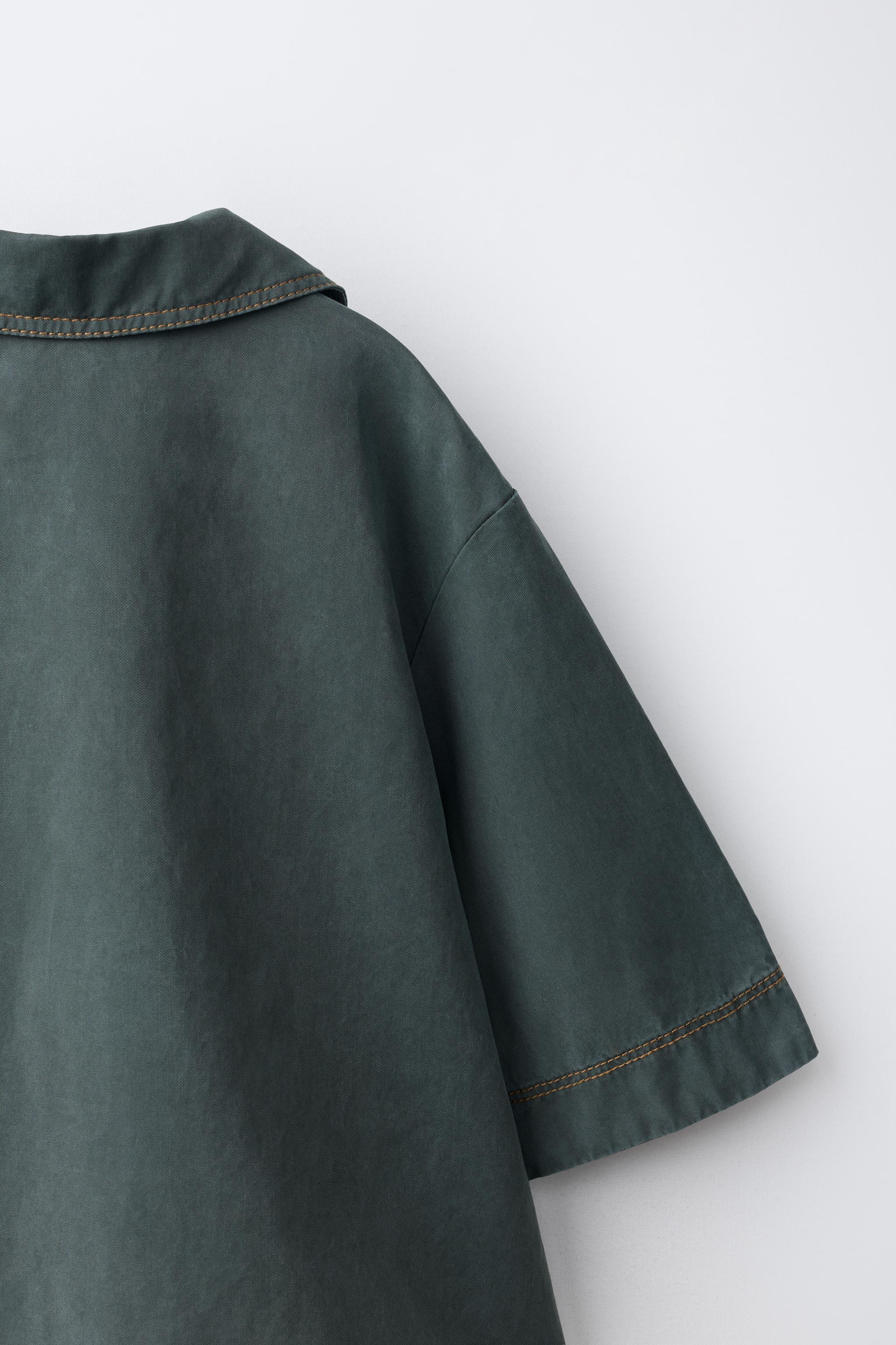 ZARA TIMELESS - FLOWY SHIRT DRESS