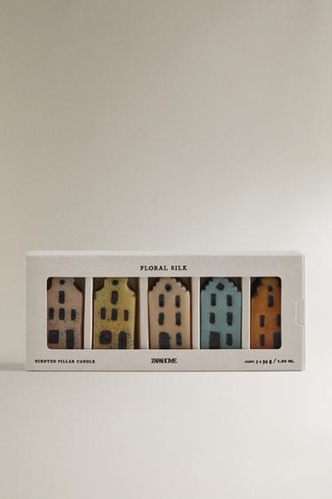 PACK BOUGIES PARFUMÉES (PACK DE 5) - écru/jaune de Zara - Image 3