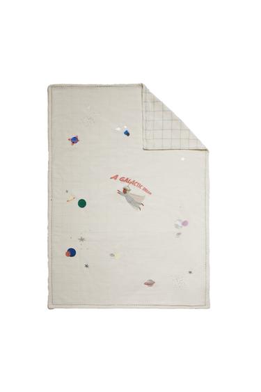 GALACTIC DREAM FLEECE BLANKET - متعدد الألوان الخاص بـ Zara