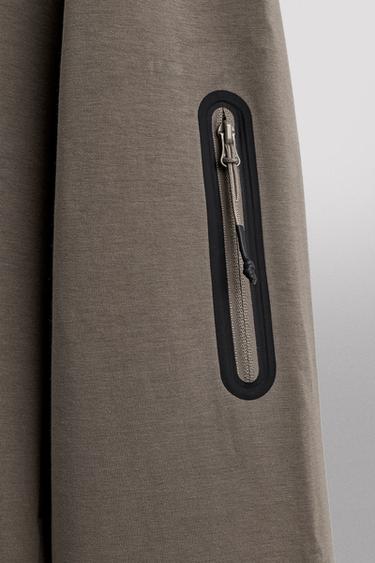 TECHNICAL CREW NECK SWEATSHIRT - Sand by Zara - Image 10